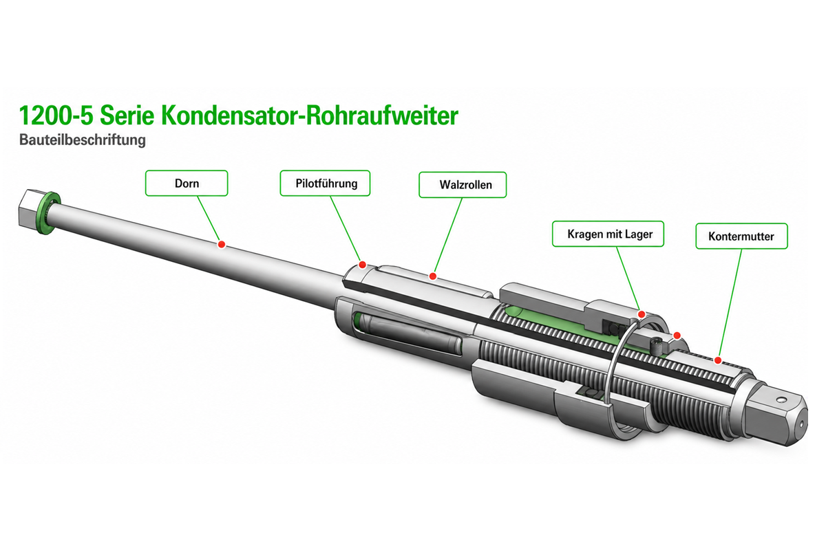 Rohraufweiter 8012-5 Serie
