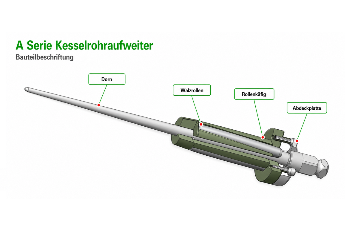 Kesselrohr Expander A Serie