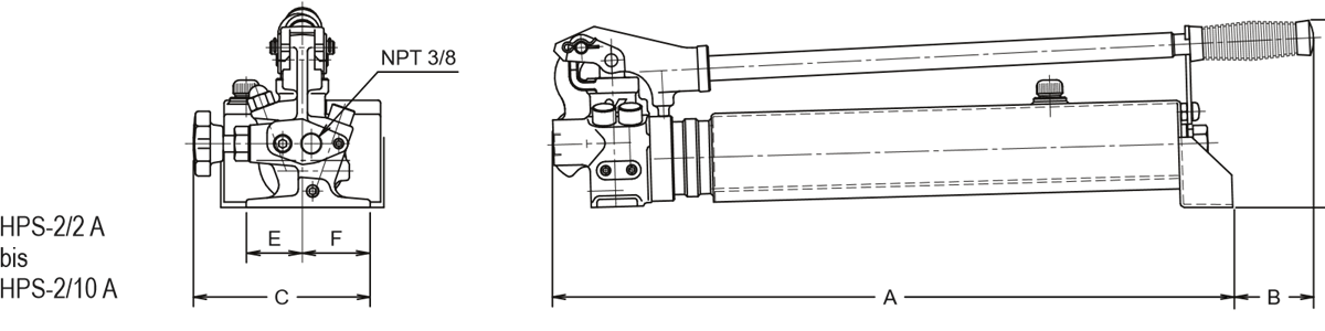 HPS Yale Handpumpe