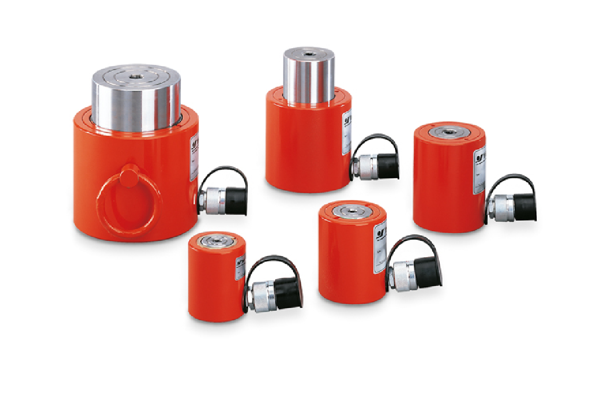 Short-stroke and flat cylinders